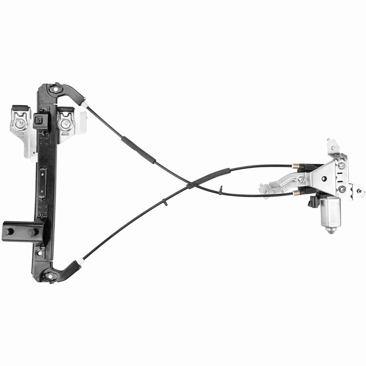 KAX® Rear Right Passenger Side Power Window Regulator with Motor for 2004 GMC Yukon 0