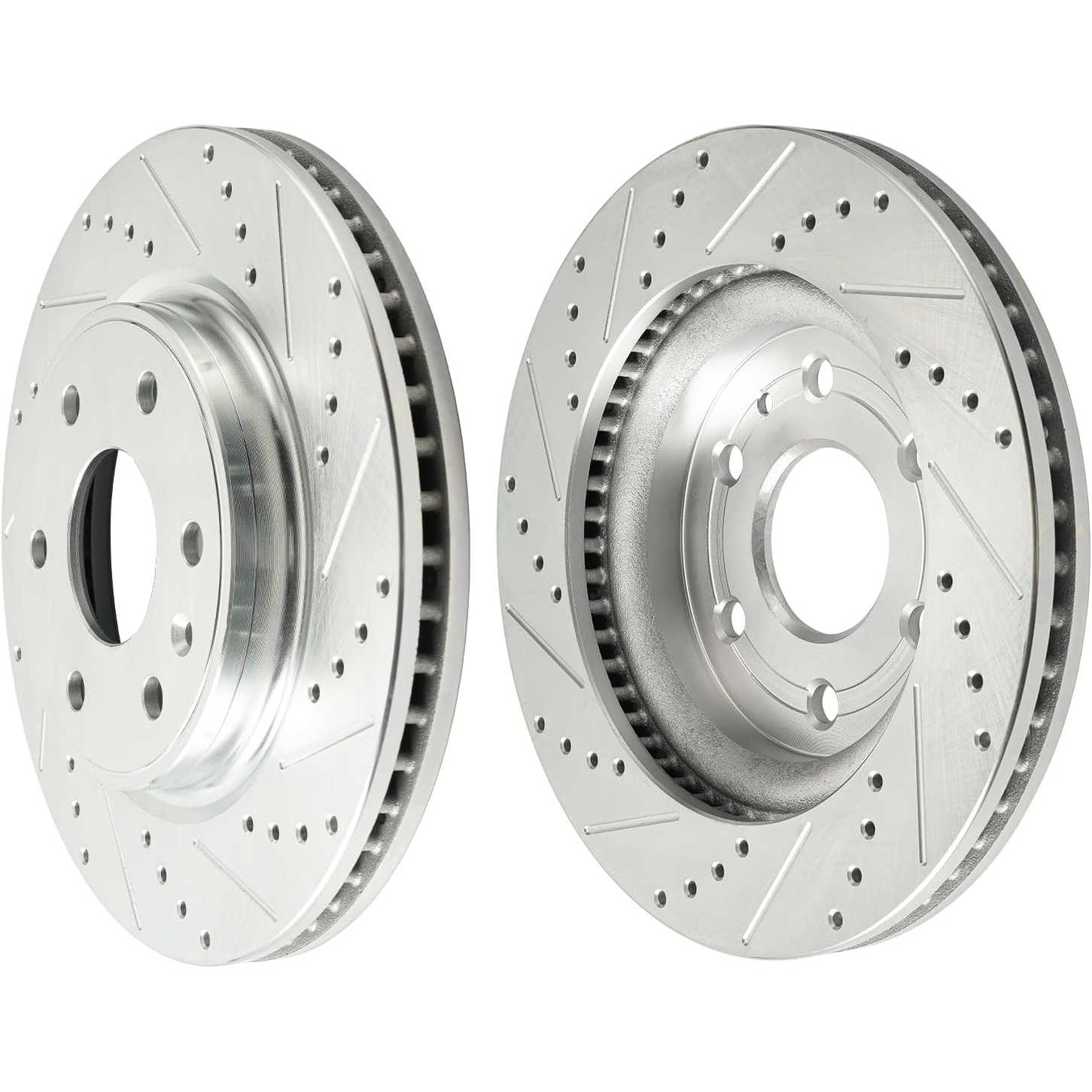 PHILTOP Front Brake Rotors Fit For Traverse 2009-2017, Acadia 2007-2016, Enclave 2008-2017, Outlook 2007-2010, Acadia Limited 20