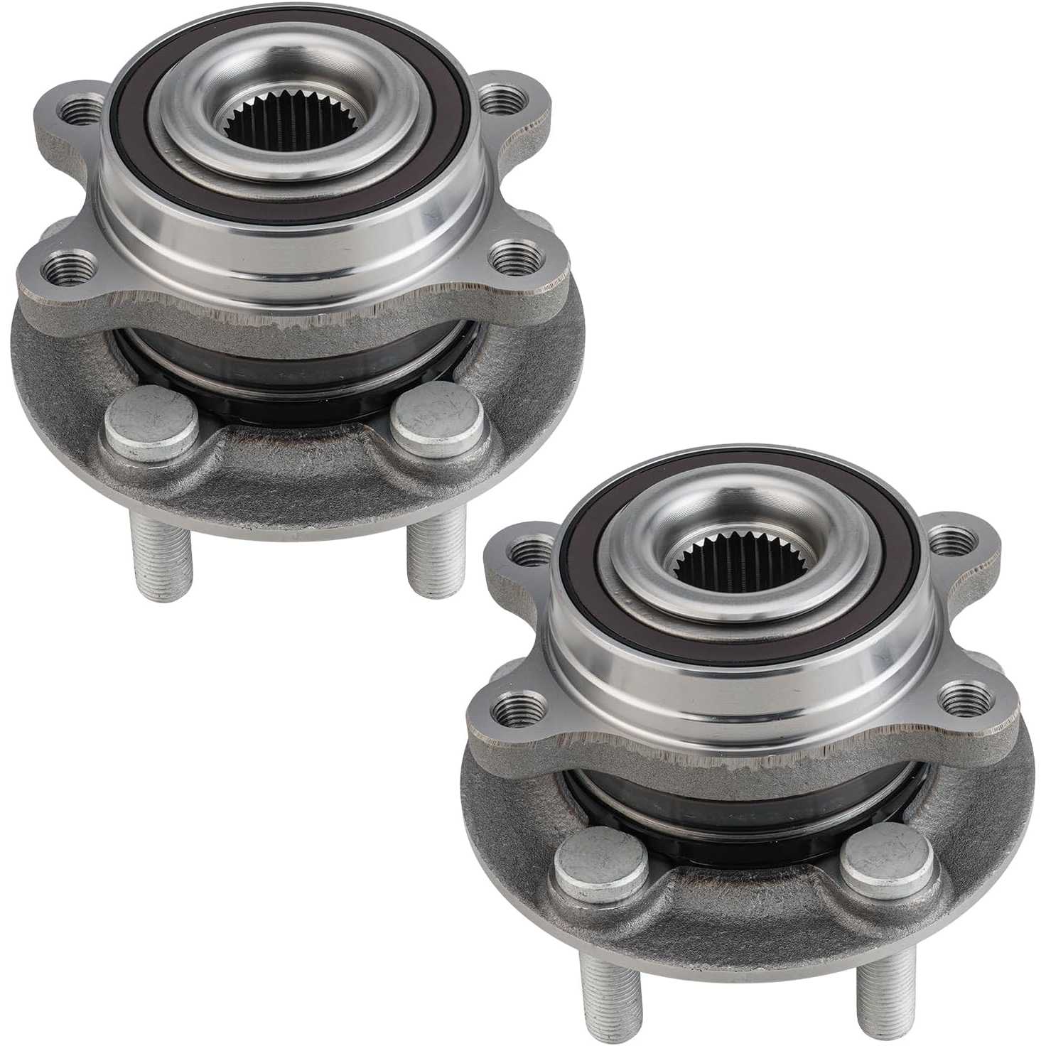 PHILTOP Front Rear Wheel Bearing Hub Assembly Fit for 2015-2021 Ford Edge, 2017-2019 Ford Fusion, 2016-2018 Lincoln MKX, 2017-20