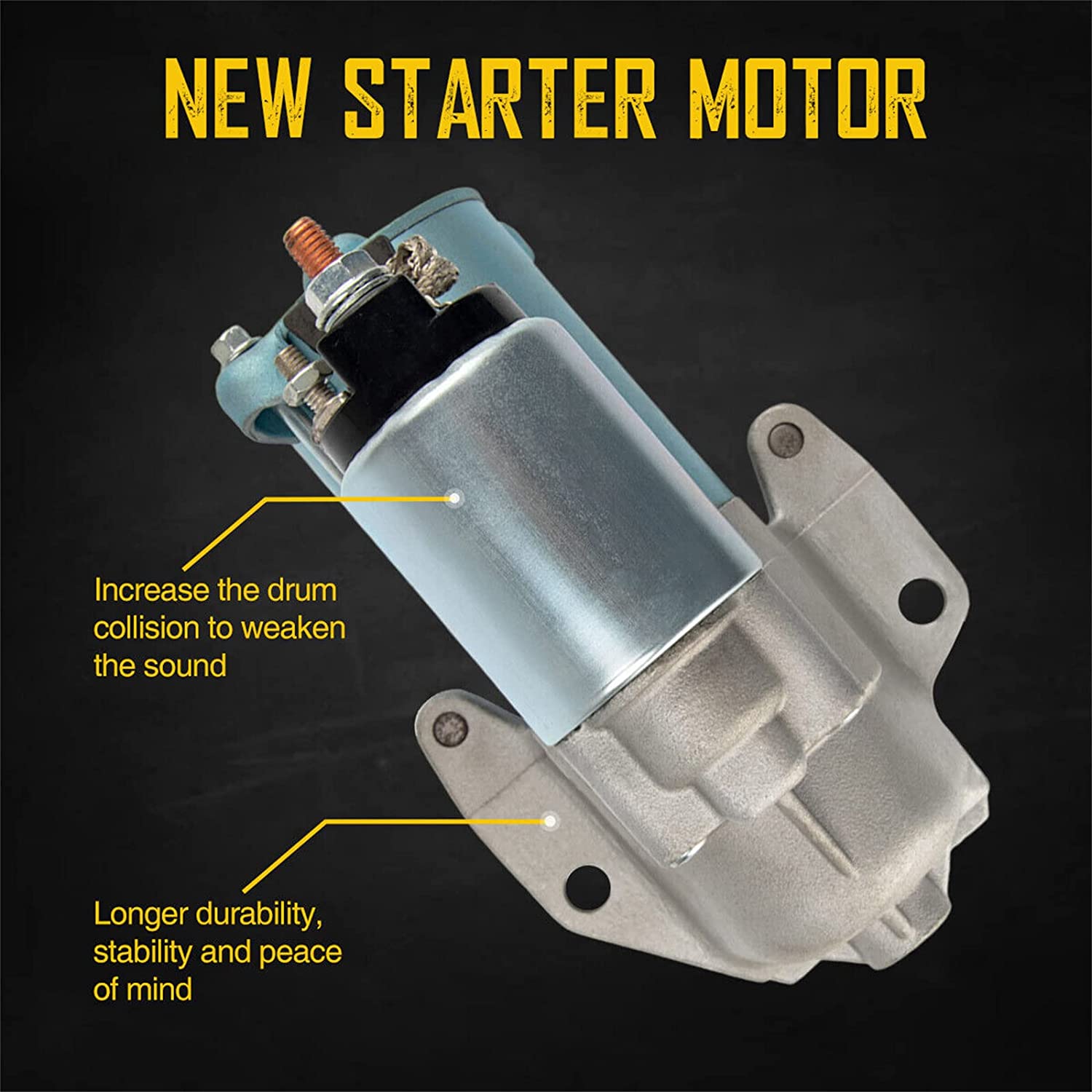 2001-2004 Ford Escape 3.0L V6 Stater Motor Remanufactured Suncent® | 6656N 3
