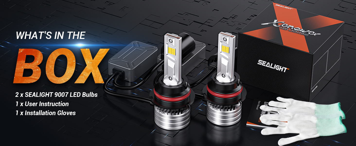 SEALIGHT X4I 9007 led bulbs