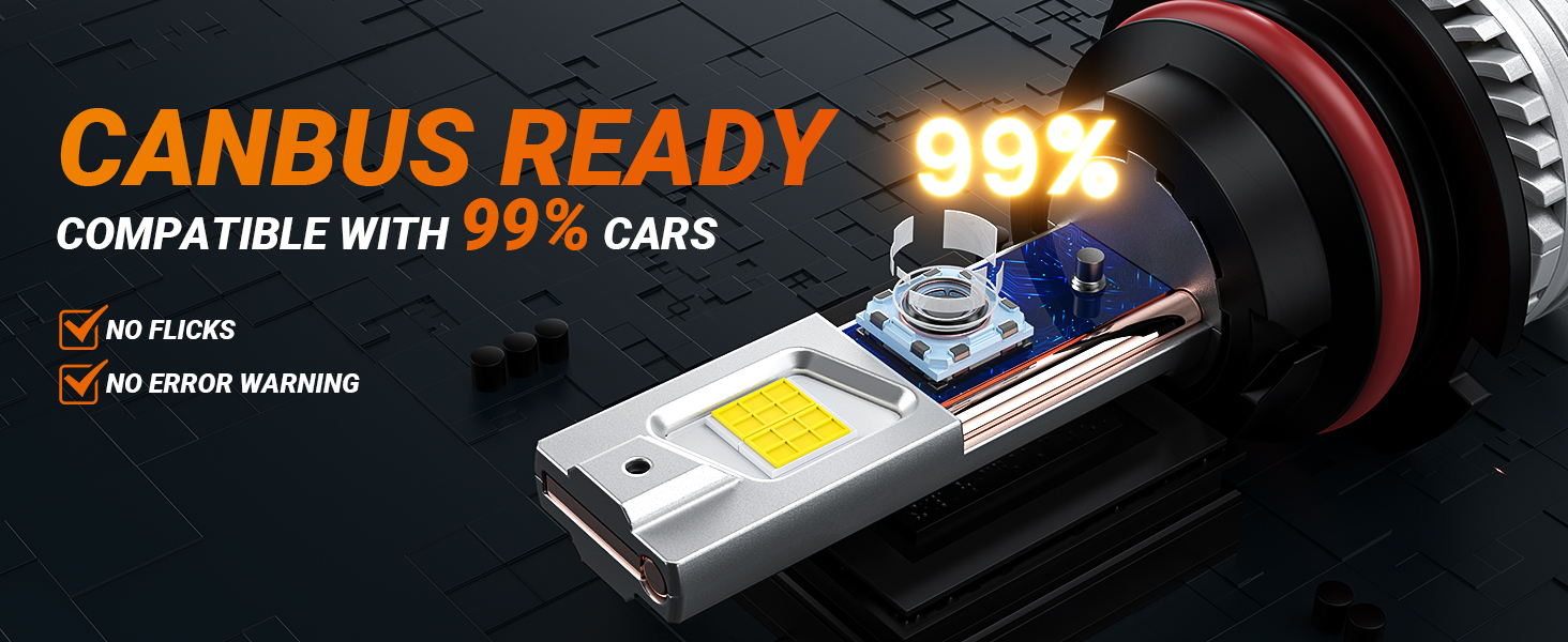 SEALIGHT 9007 LED Headlights 99% compatible