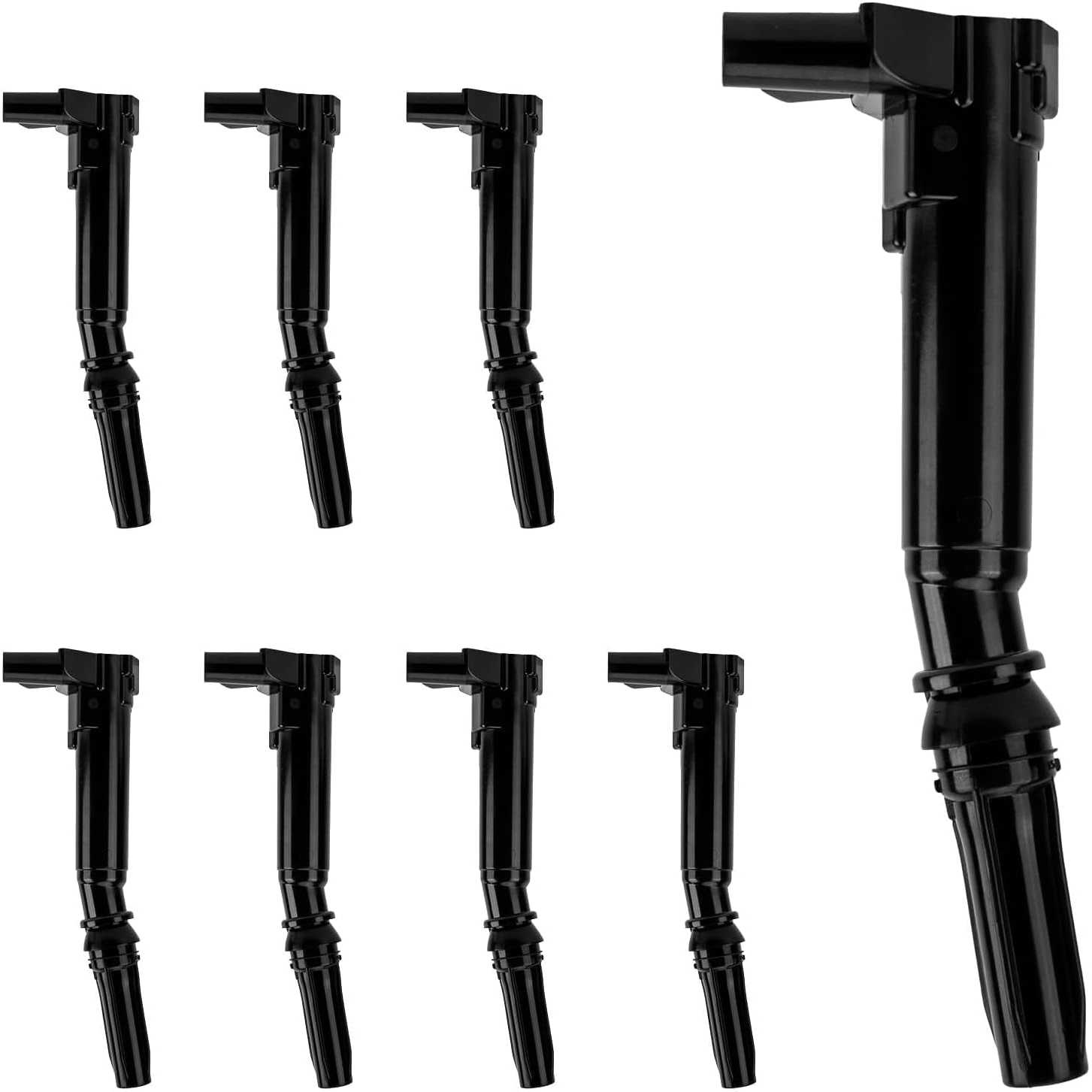 PHILTOP UF631 Ignition Coil Pack Fit for Ford F-250 F-350 Super Duty 2011-2017, F-150 2010-2014, E-350 E-450 Super Duty 2017 6.2
