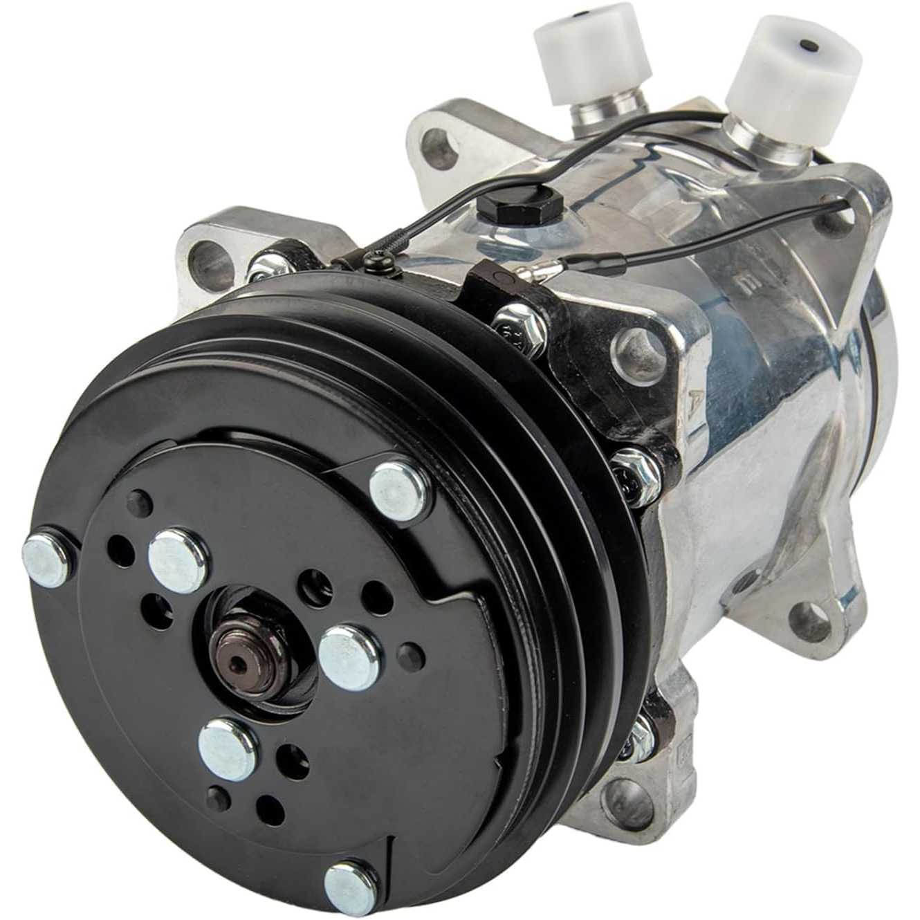 PHILTOP 58551 AC Compressor Compatible with Wrangler 1987-1990, Grand Wagoneer 1985-1991, Comanche 1986-1987, Cherokee 1986-1987