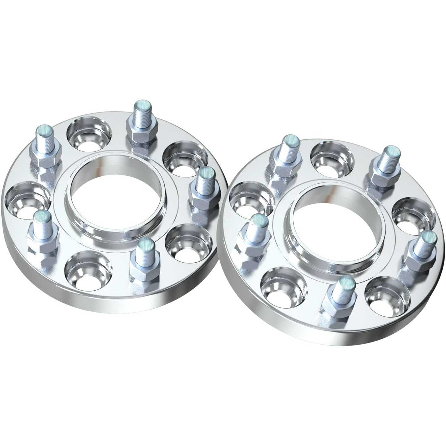 KAX® 20mm 5x4.5" Wheel Spacers 64.1mm M12X1.5 2PCS for 2010 Honda Civic 4