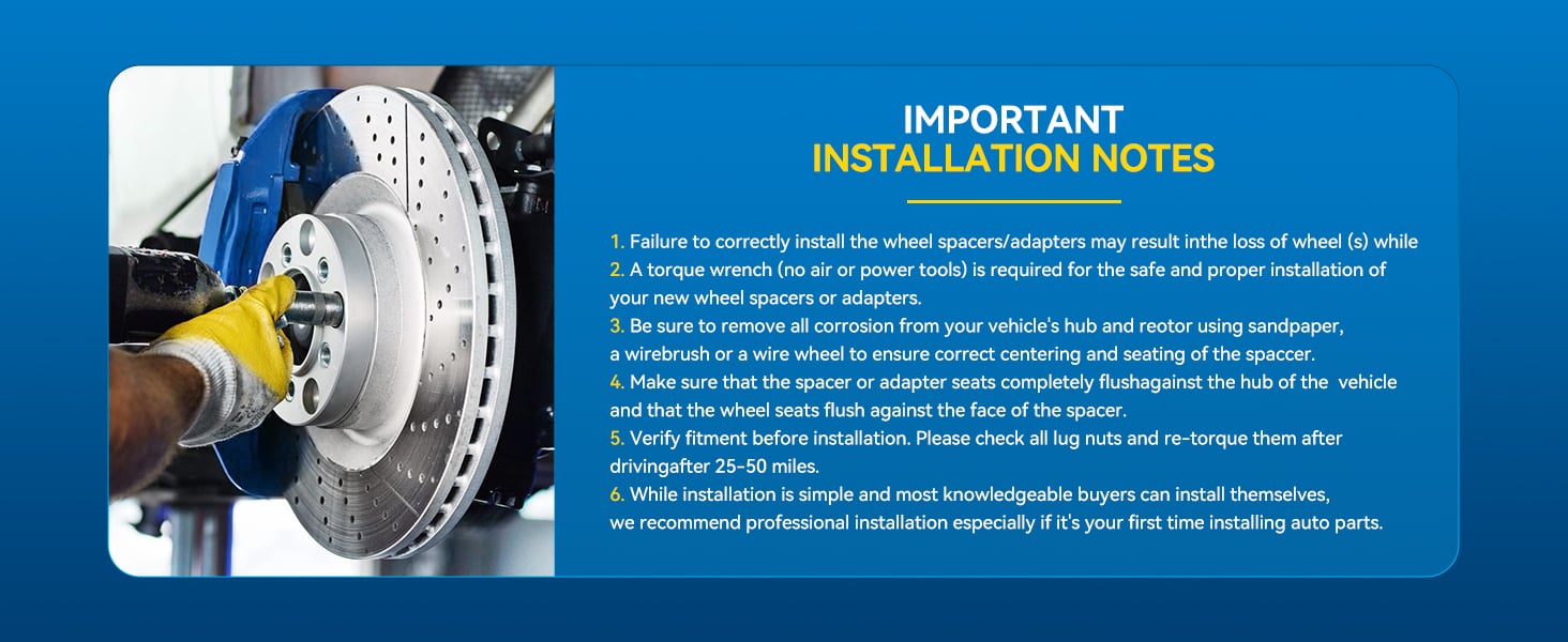 Wheel Adapters &amp; Spacers