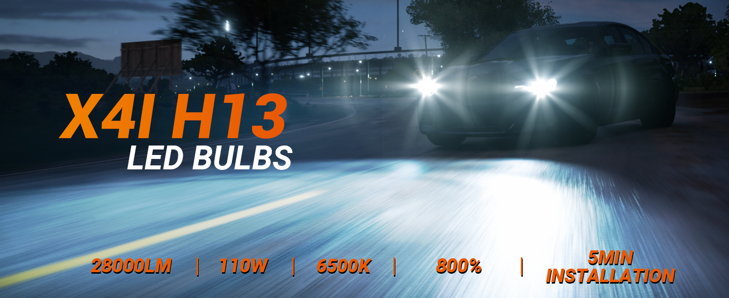 SEALIGHT H13 LED HEADLIGHTS