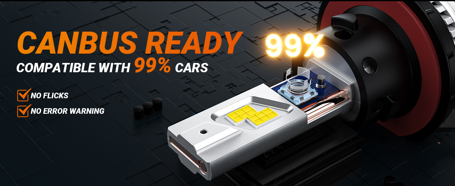 SEALIGHT H13 LED Headlights 99% compatible