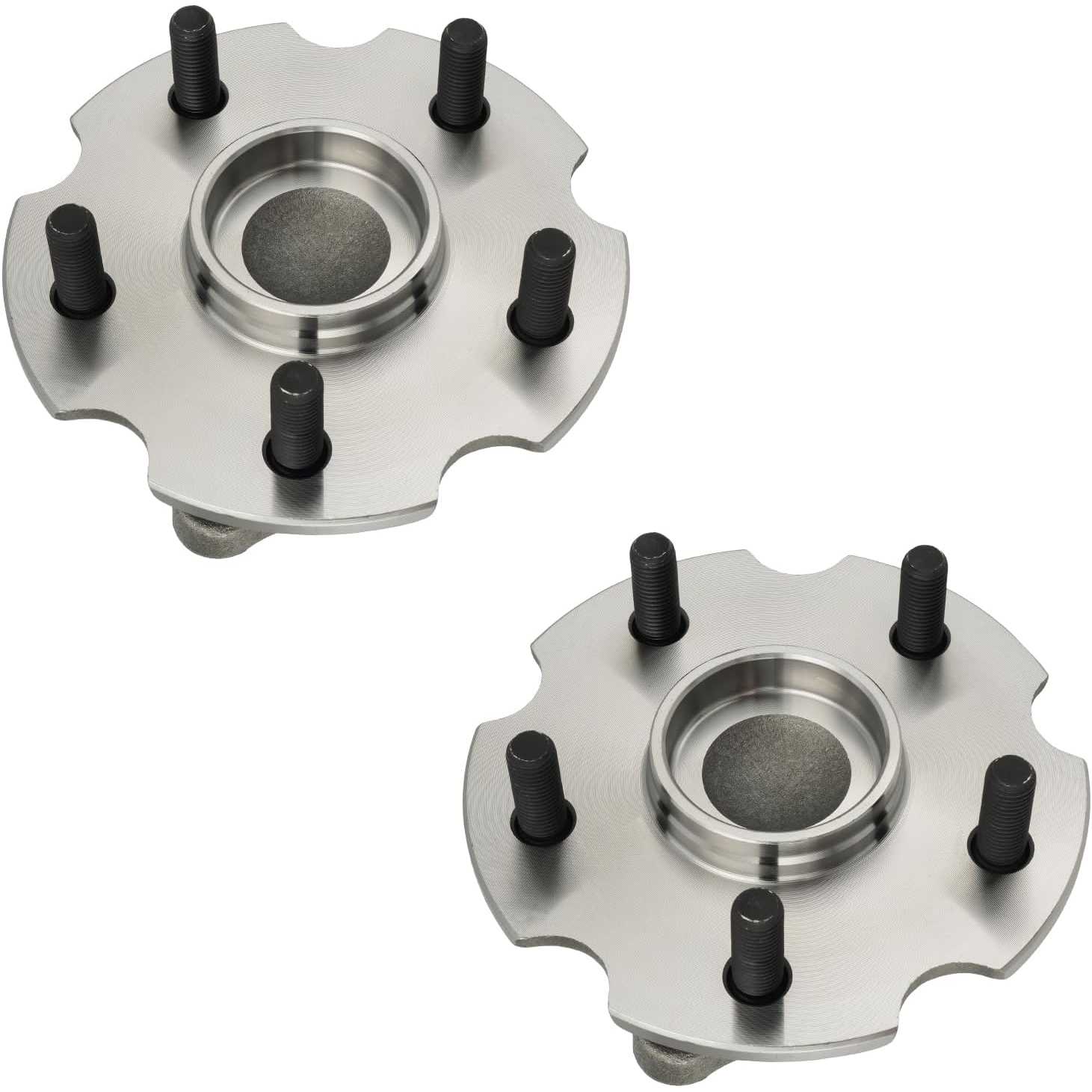 PHILTOP 512372 x2 Rear Wheel Bearing Hub Assembly Compatible with