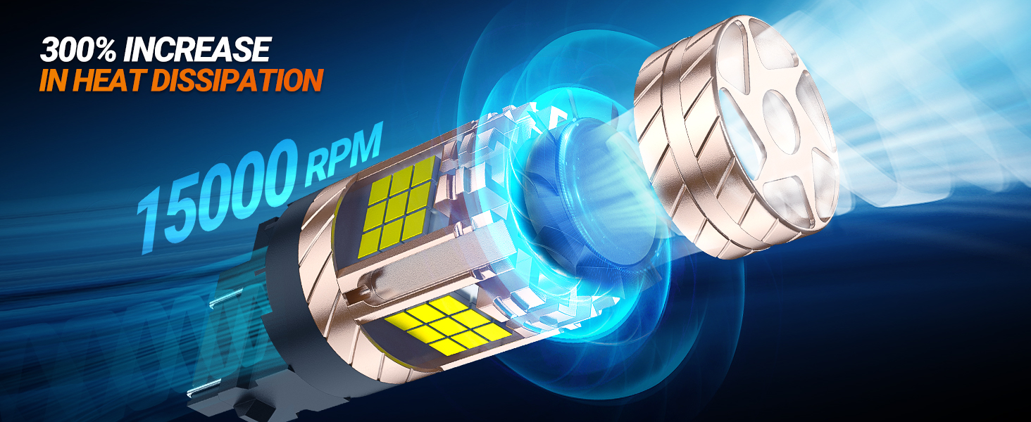 Sealight 3157 3156 LED Bulb White