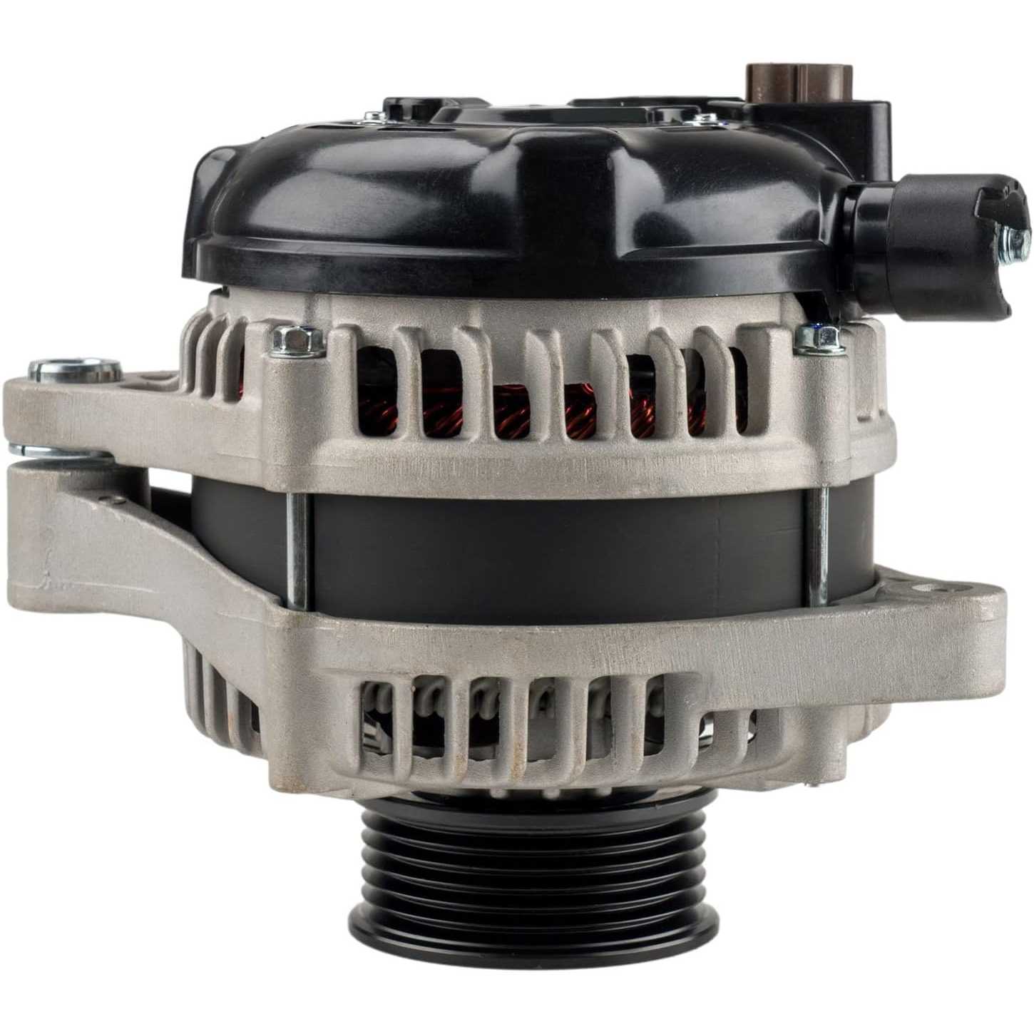PHILTOP Alternator Compatible With Honda for 2008-2012 Accord 3.5L 2010 Accord Crosstour (130 Amp) 11392N 12V CW 6-Groove Pulley