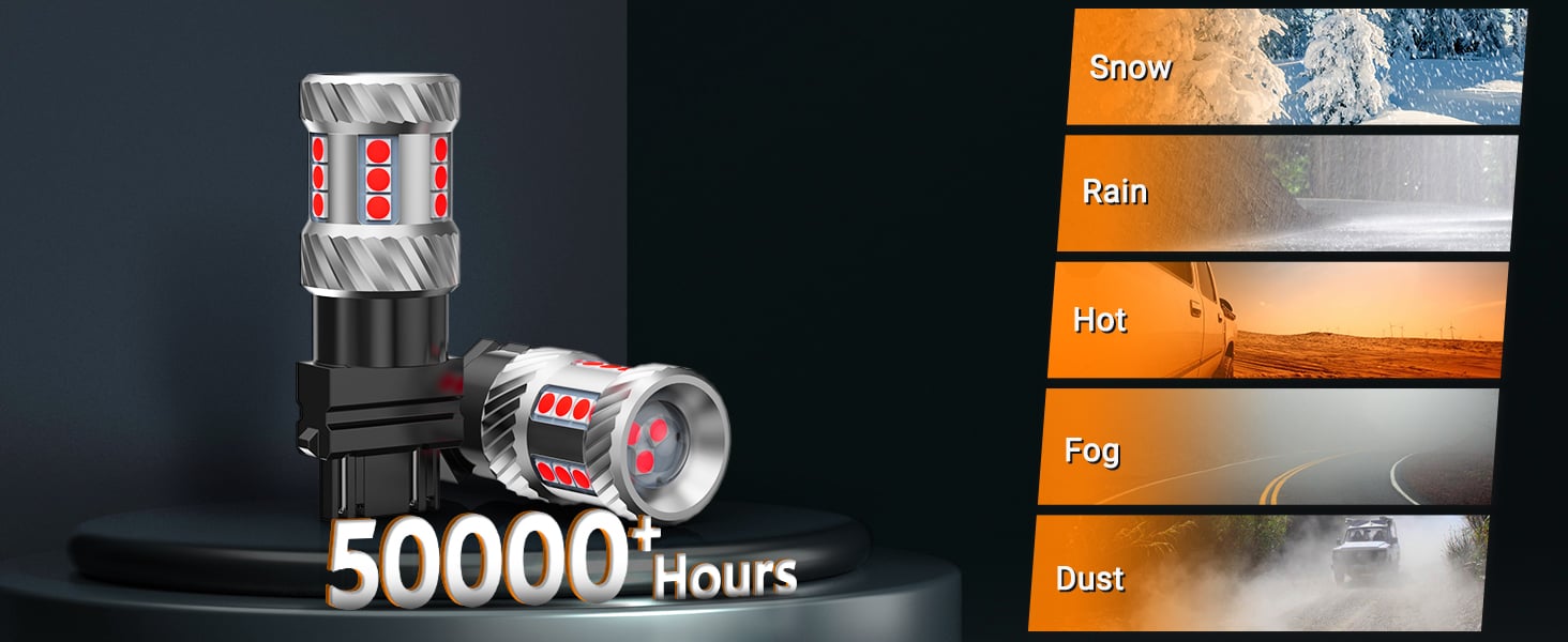 3157 3156 3057 led bulb red barke bulb