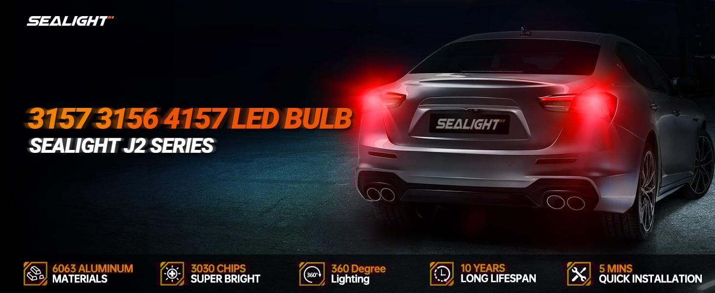 3157 3156 3057 led bulb red barke bulb