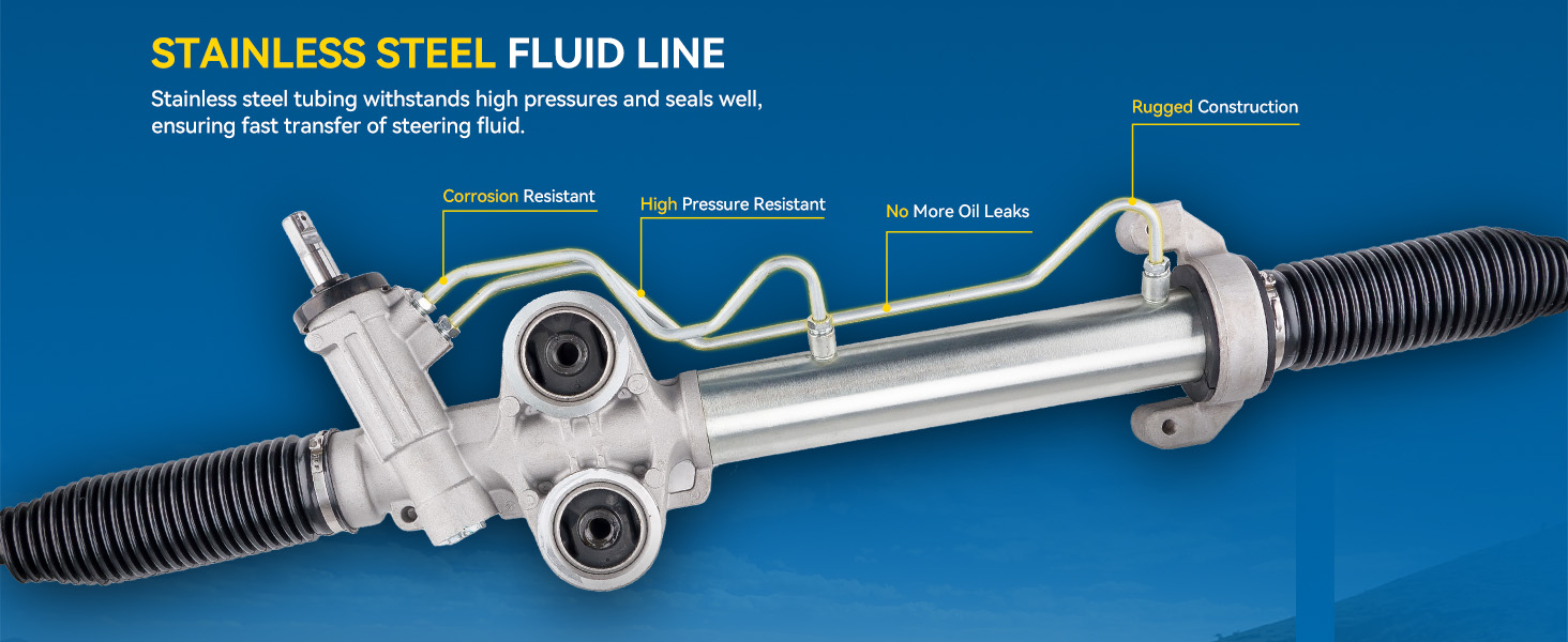 Power Rack and Pinion Steering Assembly