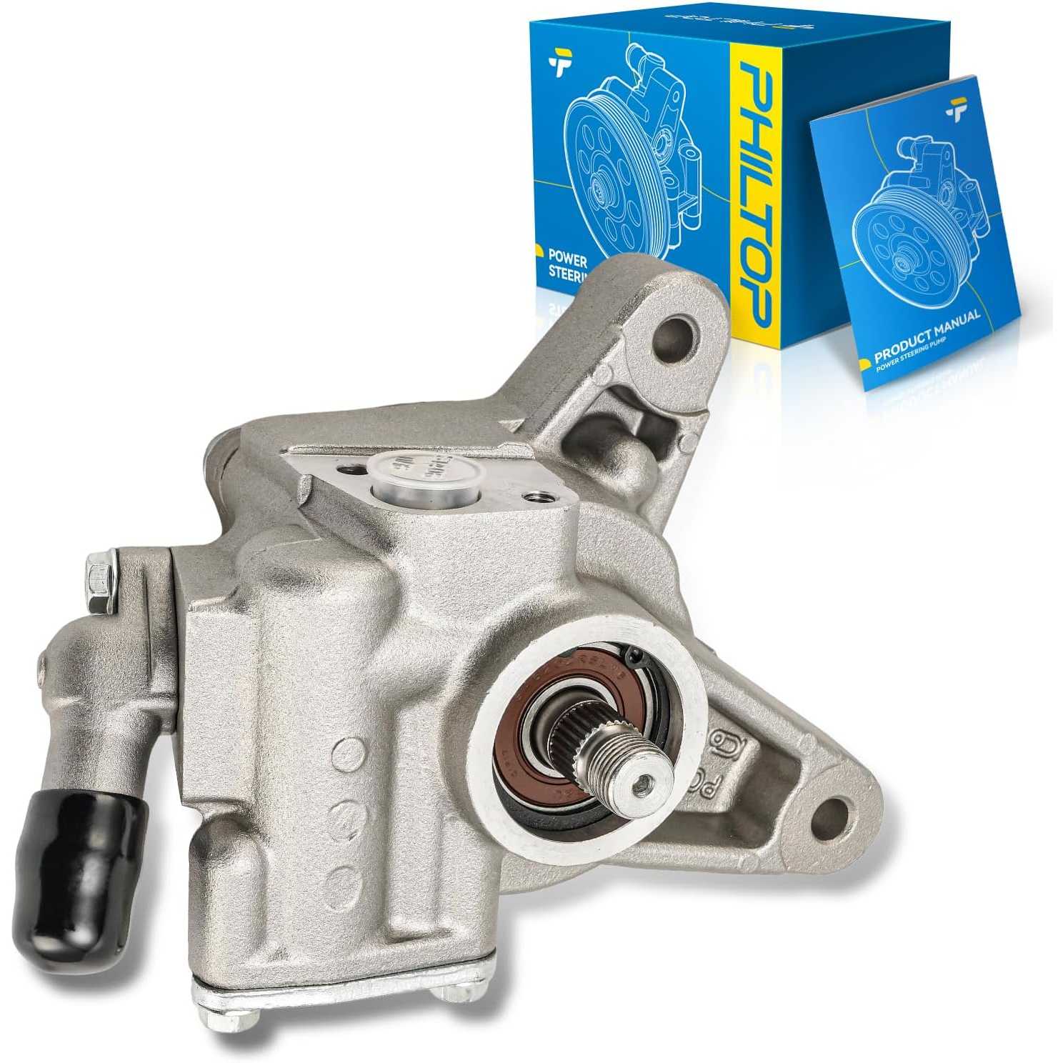 PHILTOP 215907 Power Steering Pump, Fit for 1994-1997 Accord, 1995-1997 Odyssey, 1997-1999 CL, 1996-1997 Oasis, Replace OE 21-59
