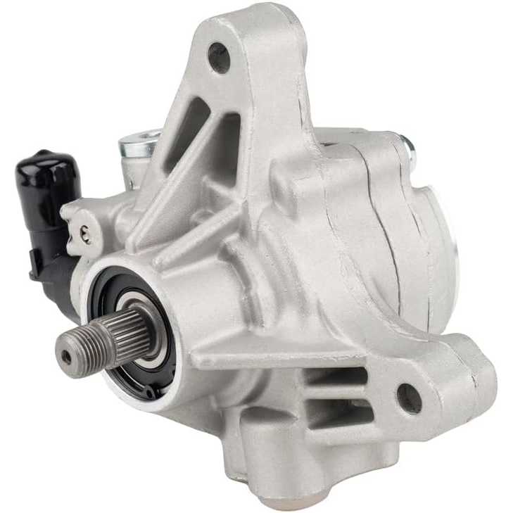 MARSFLUX Power Steering Pump Automotive Replacement, without Reservoir for TSX l4 2.4L 2004-2005 AA1215415 3