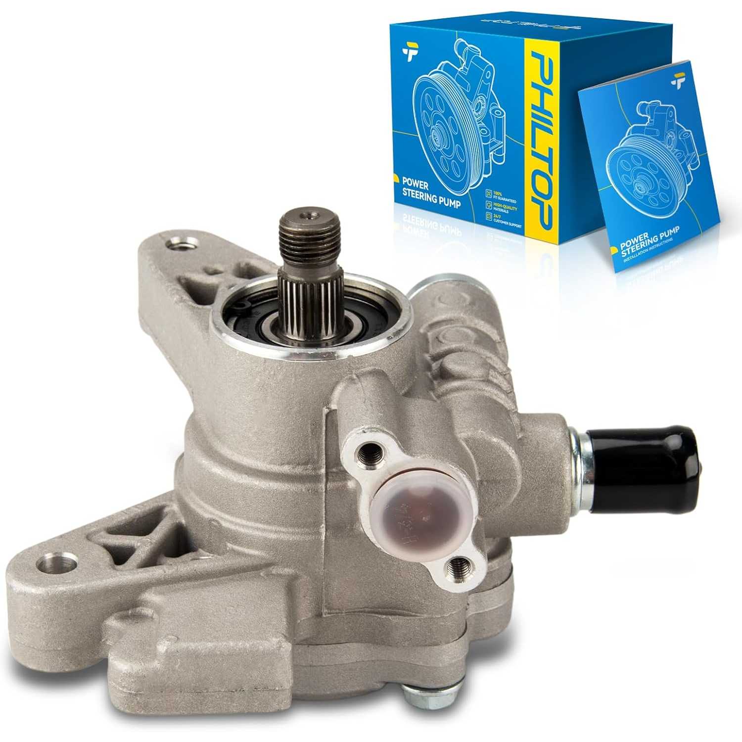 PHILTOP 21-5919 Power Steering Pump Fit For 1998-2002 Accord 2.3L OE# 215919,56110PAAA01