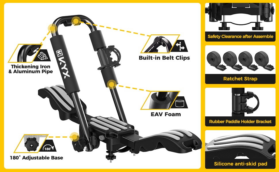 kayak carrier for roof rack