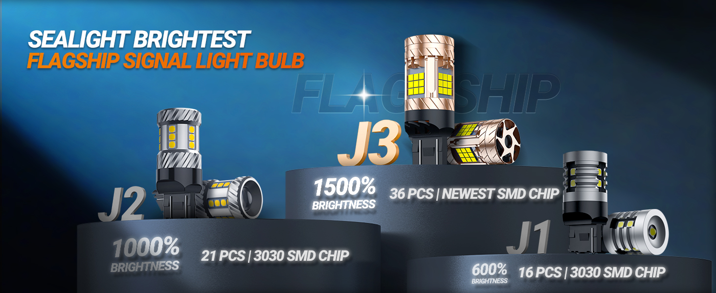 Sealight 7443 7440 LED Bulb White