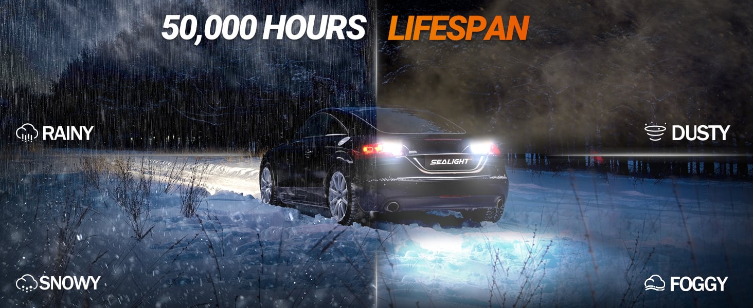 Sealight 7443 7440 LED Bulb White