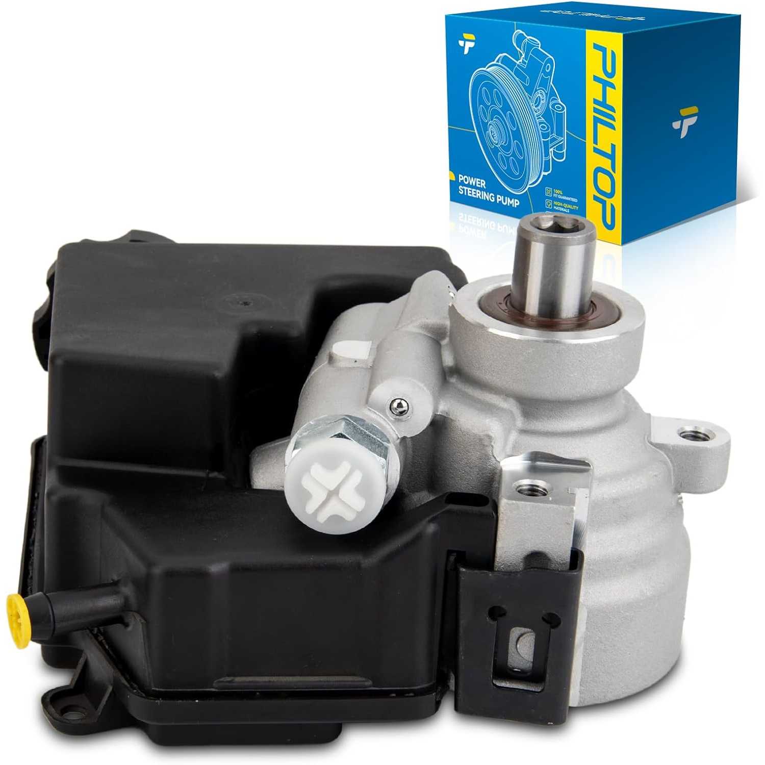 PHILTOP Power Steering Pump Replacement 2055982, Fit for 2004-2008 Grand Prix 3.8L, 2005-2009 LaCrosse 3.8L, 2004-2005 Impala 3.