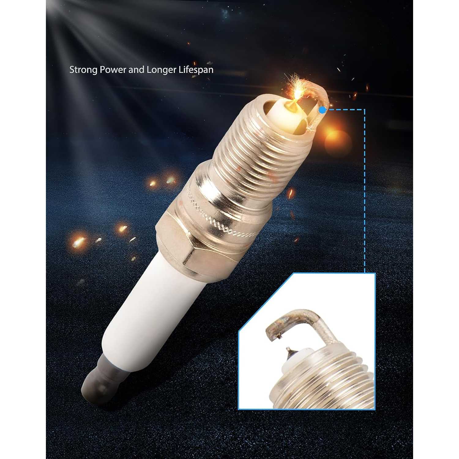 KAX® 71 (BCPR5ES-11) Double Iridium Spark Plugs 4PCS for Camry 1987-1991 2.0L (more available) 2