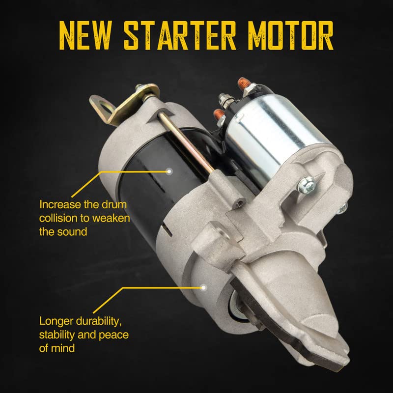 6657N Remanufactured High-Torque Truck Starter For 2001-2011 Ford Ranger 2.3L L4 Auto & Manual Transmission, 11-Tooth PHILTOP® 11