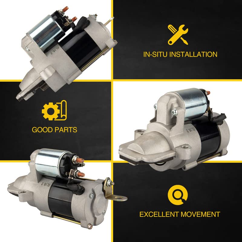 6657N Remanufactured High-Torque Truck Starter For 2001-2011 Ford Ranger 2.3L L4 Auto & Manual Transmission, 11-Tooth PHILTOP® 10