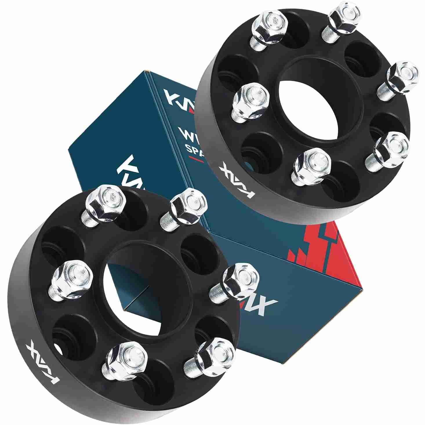 KAX® 1.5" 6x4.5" Hub Centric Wheel Spacers 66.1mm M12X1.5 2PCS for 2017 Nissan Frontier 10