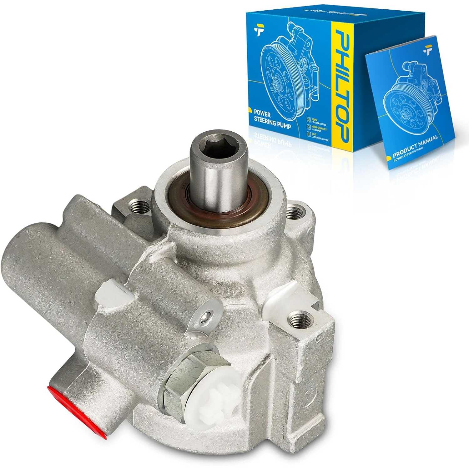PHILTOP 20-989 Power Steering Pump Fit For 2004-2011 Impala, 2004-2012 Colorado; Canyon, 2004-2005 Century, 2004-2007 Monte Carl