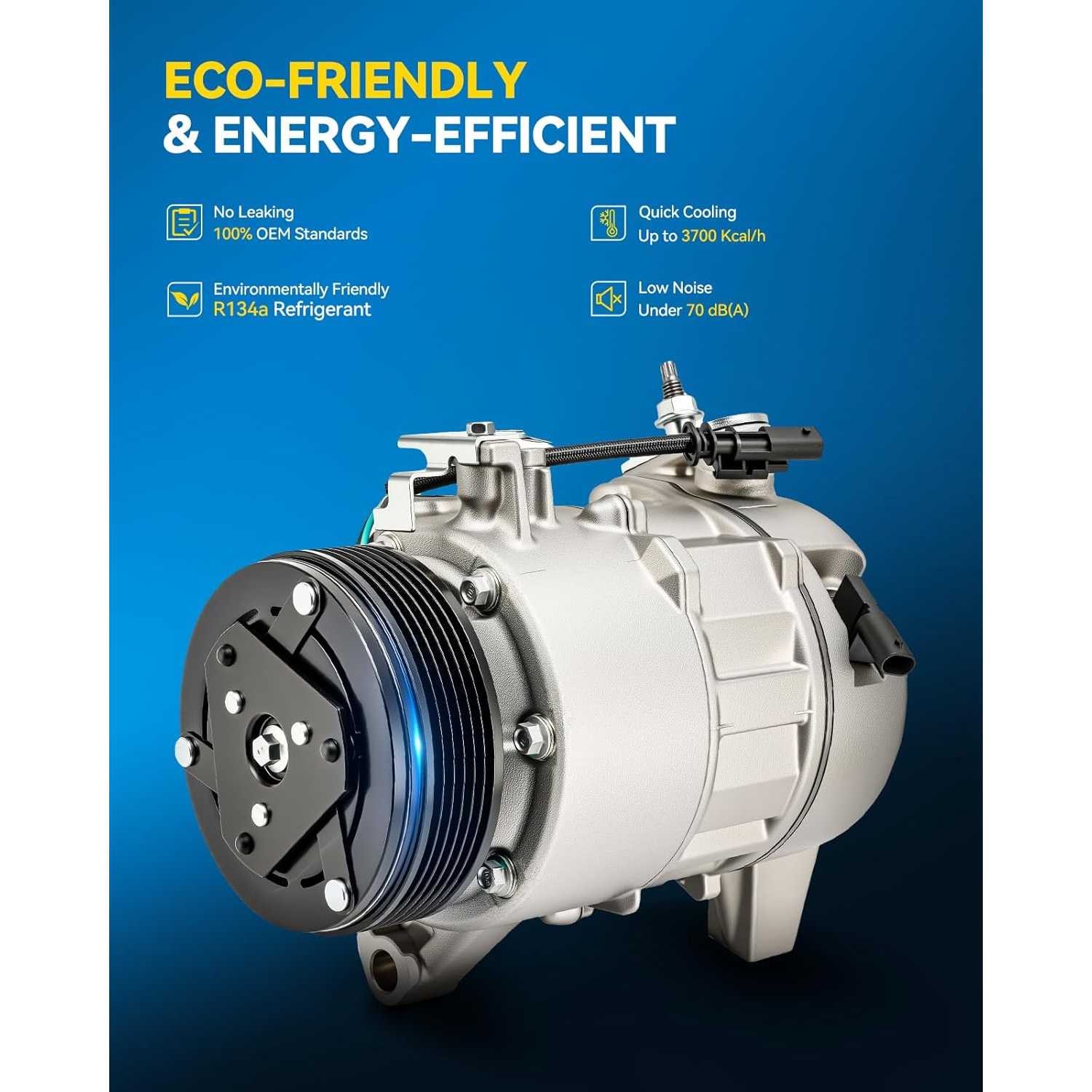 PHILTOP Air Conditioner AC Compressor For Chevy Traverse 2013-2022 ...