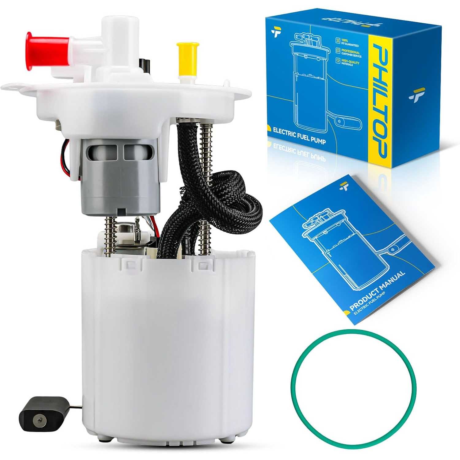 PHILTOP Electric Fuel Pump Assembly Fits for Chevrolet Cruze 2011-2015, Cruze Limited 2016, Buick Verano 2013-2017, Cascada 2016