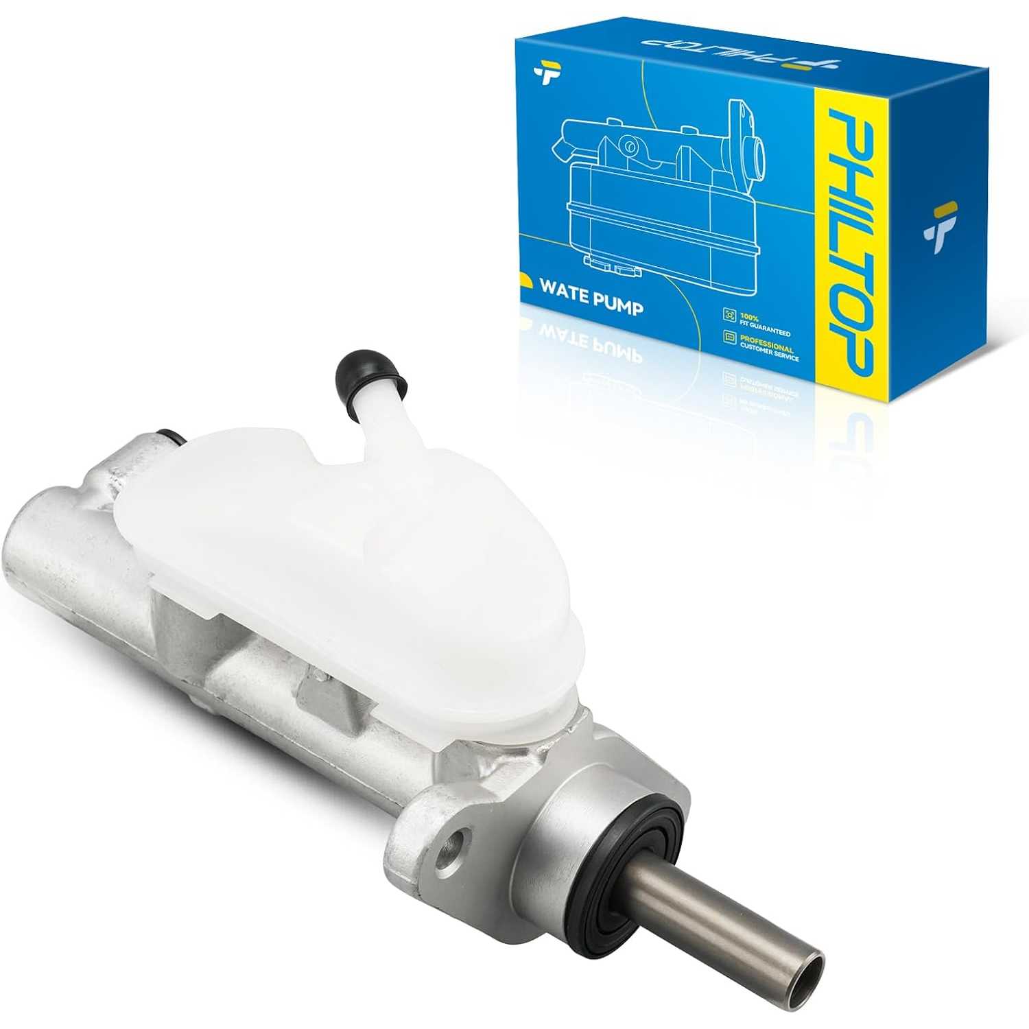 PHILTOP Brake Master Cylinder with No Reversior for Honda, Compatible with 2007-2011 CR-V, Replaces OE#: M630587