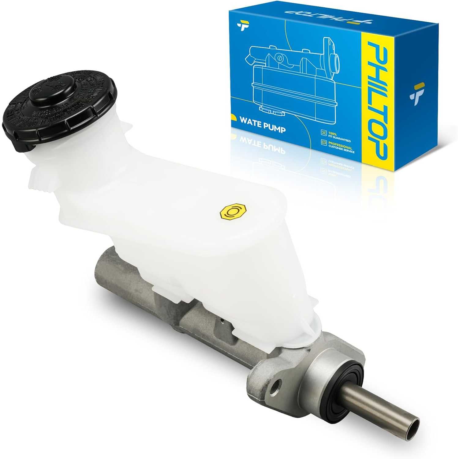PHILTOP Brake Master Cylinder with Reversior for Honda Acura, Compatible with 2008-2012 Accord, 2010 TSX, Replaces OE#: M630604
