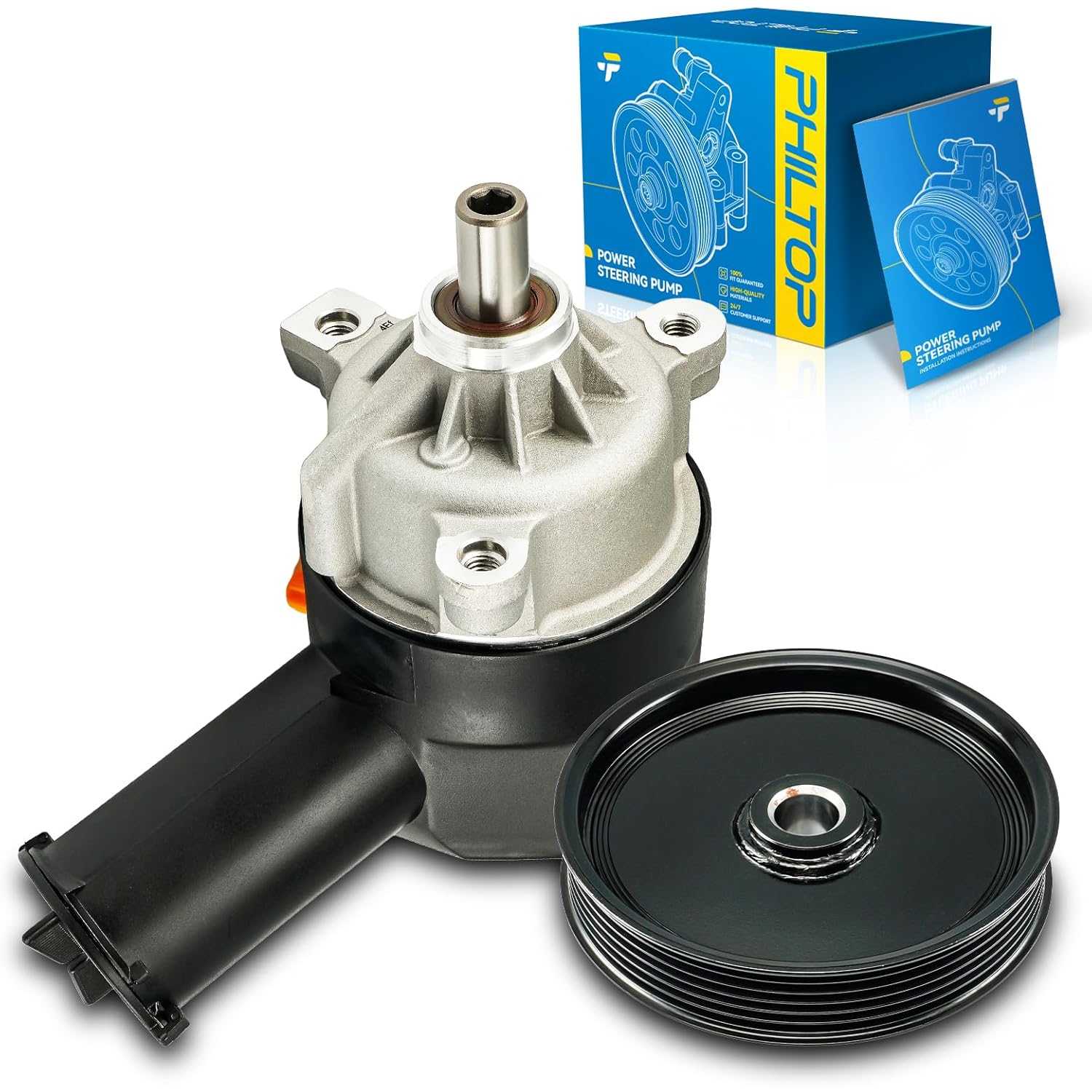 PHILTOP 207271 Power Steering Pump Fit For 1998-2006 Ranger,1995-2000 Explorer X.vin; Windstar,1990-1995 Taurus; Sable,1990-1997