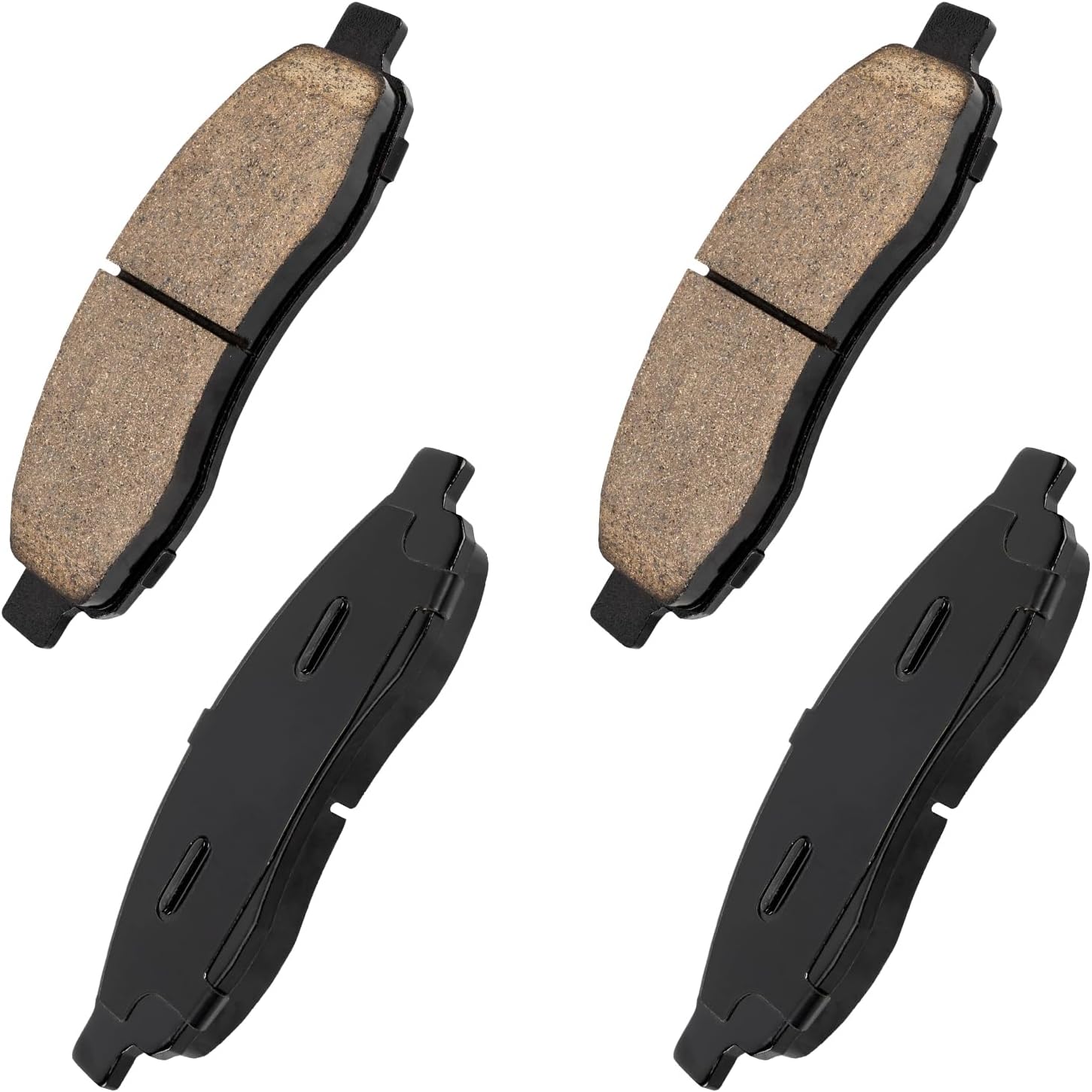 PHILTOP Front Ceramic Disc Brake Pads Set Compatible with 2004-2007 TITAN, 2005-2006 Armada, 2004 Pathfinder Armada, INFINITI 20