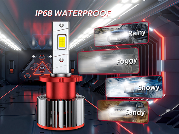 Torchbeam D1S/D1R HID Bulbs, 22000 Lumens 66144 66140 85140 85415 Bulbs