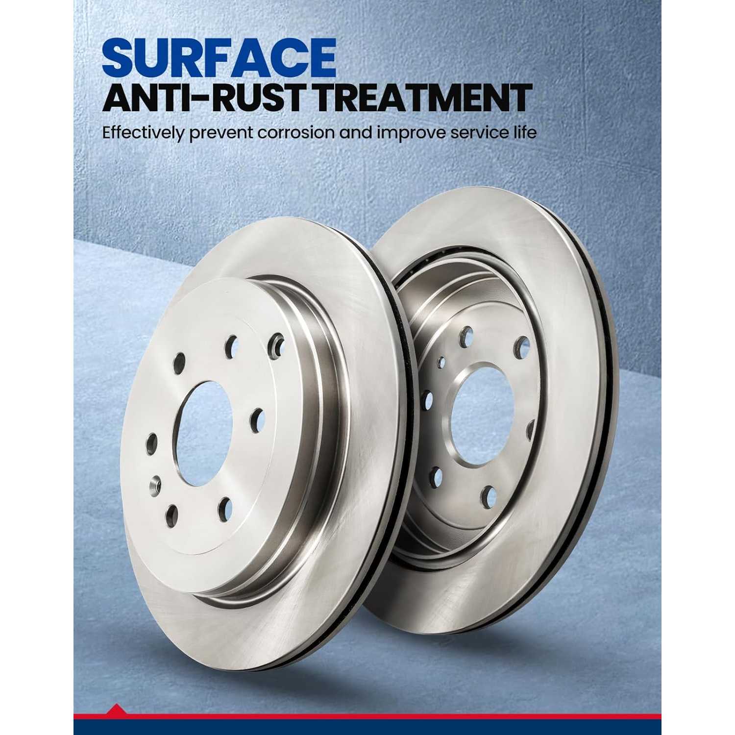 2014 Hyundai Santa Fe Front  Ceramic Brake Pad & Rotor Kit 3