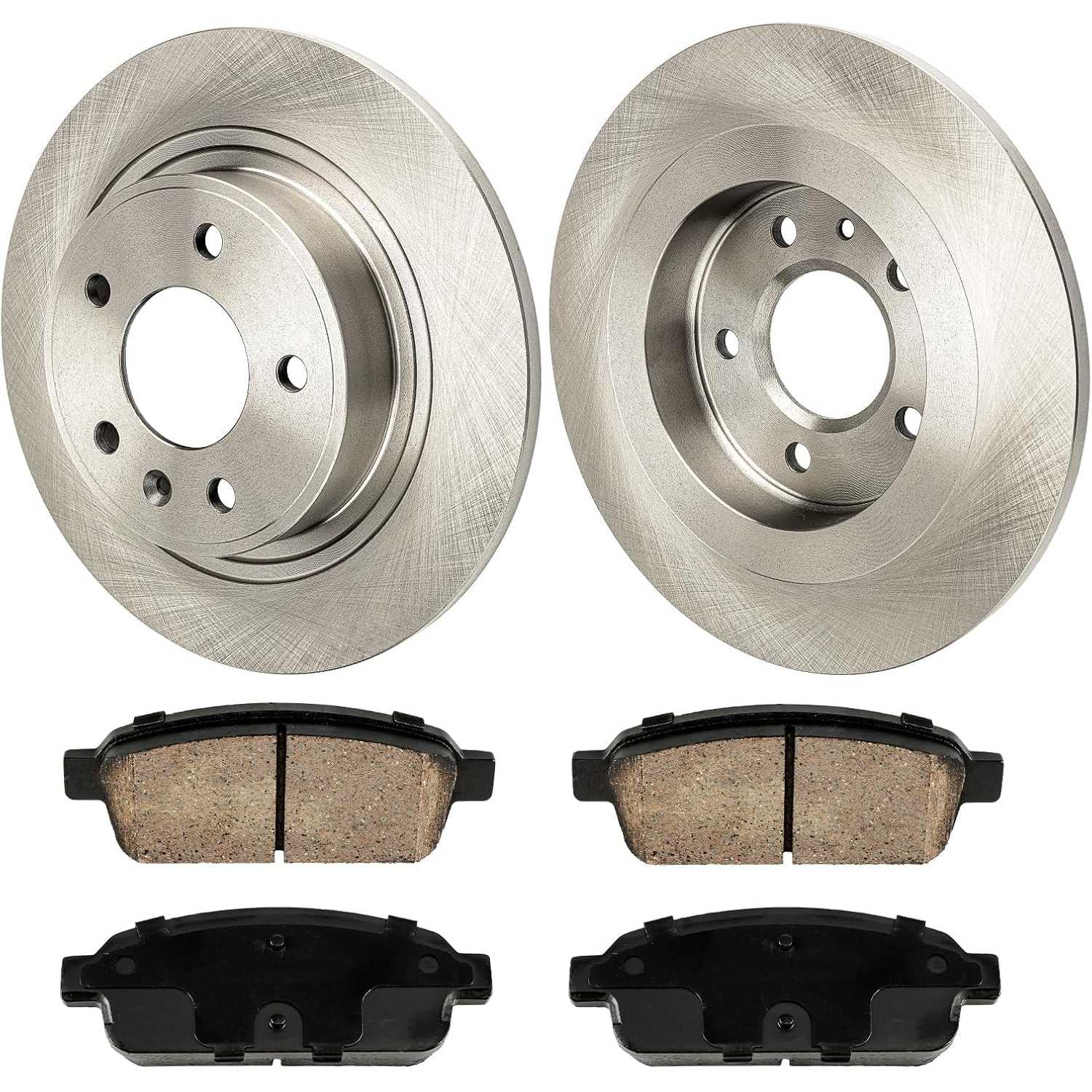 2011-2015 Volt/2014-2016 ELR/2016-2019 Cascada Rear Ceramic Brake Pad & Rotor Kit 0