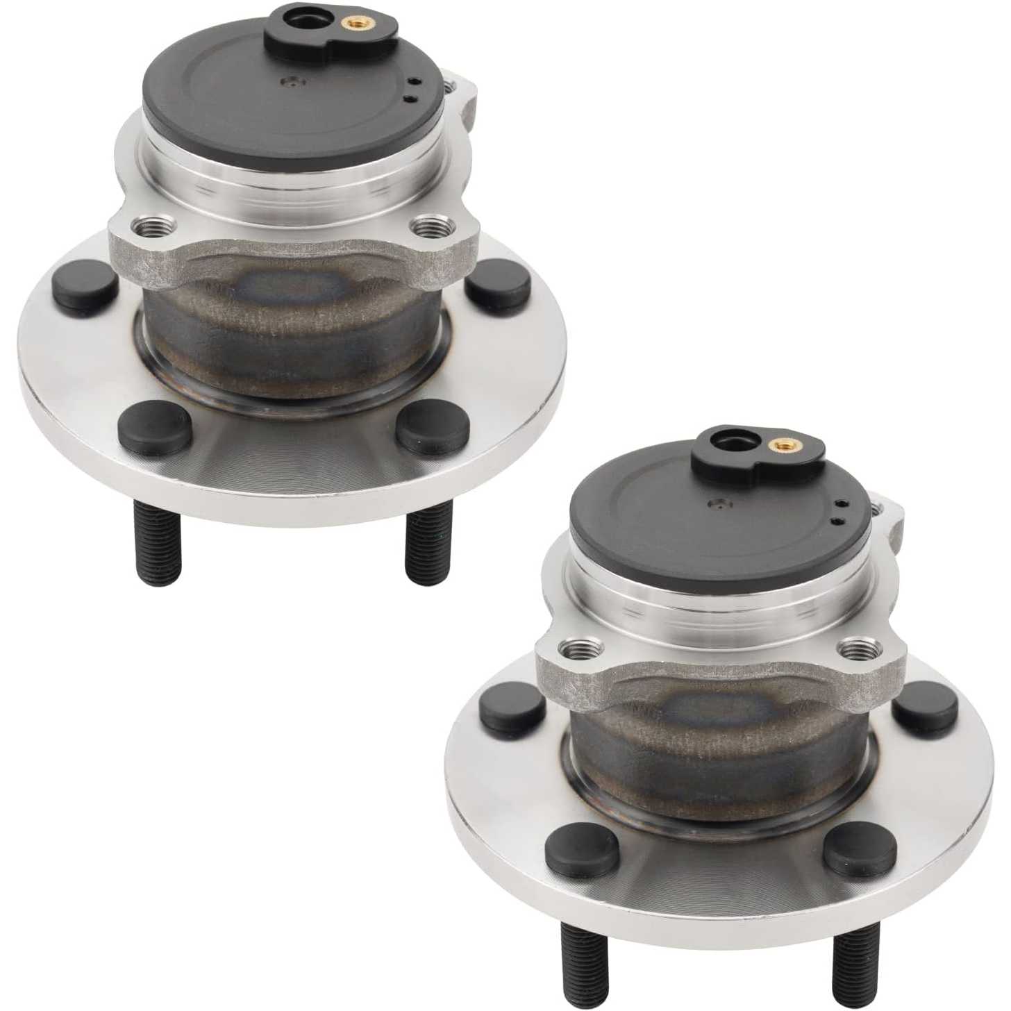 Rear Wheel Hub Bearing Assembly 2PCS for 2009 Mazda 3 0