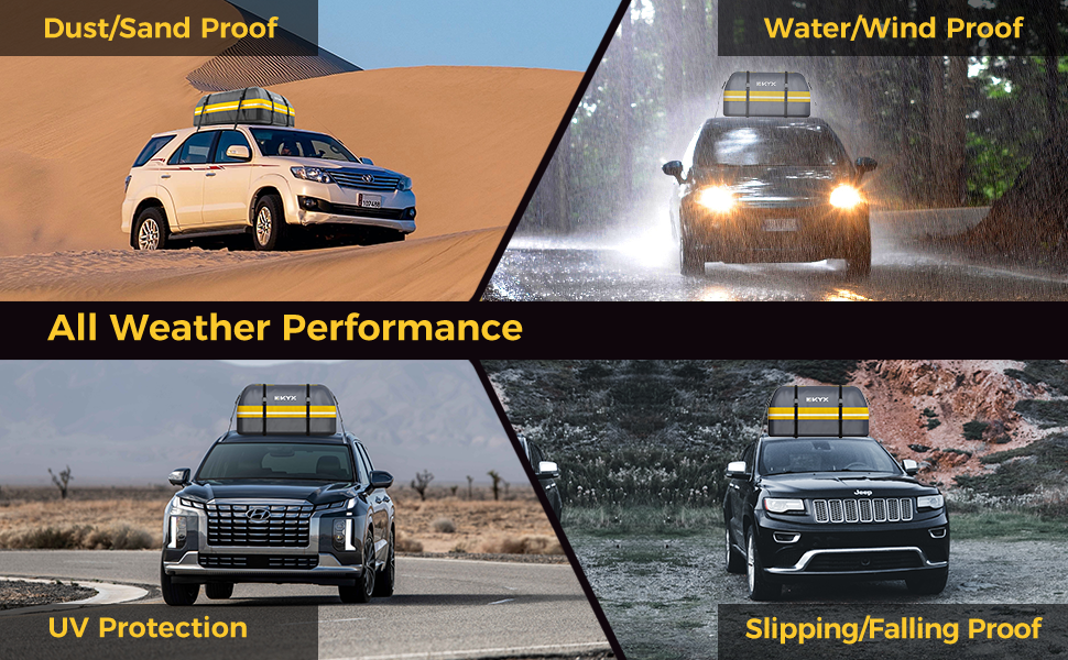 21 Cubic Feet Rooftop Cargo Carrier