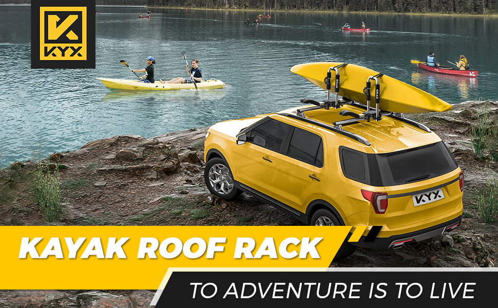 kayak roof rack for 2 kayaks