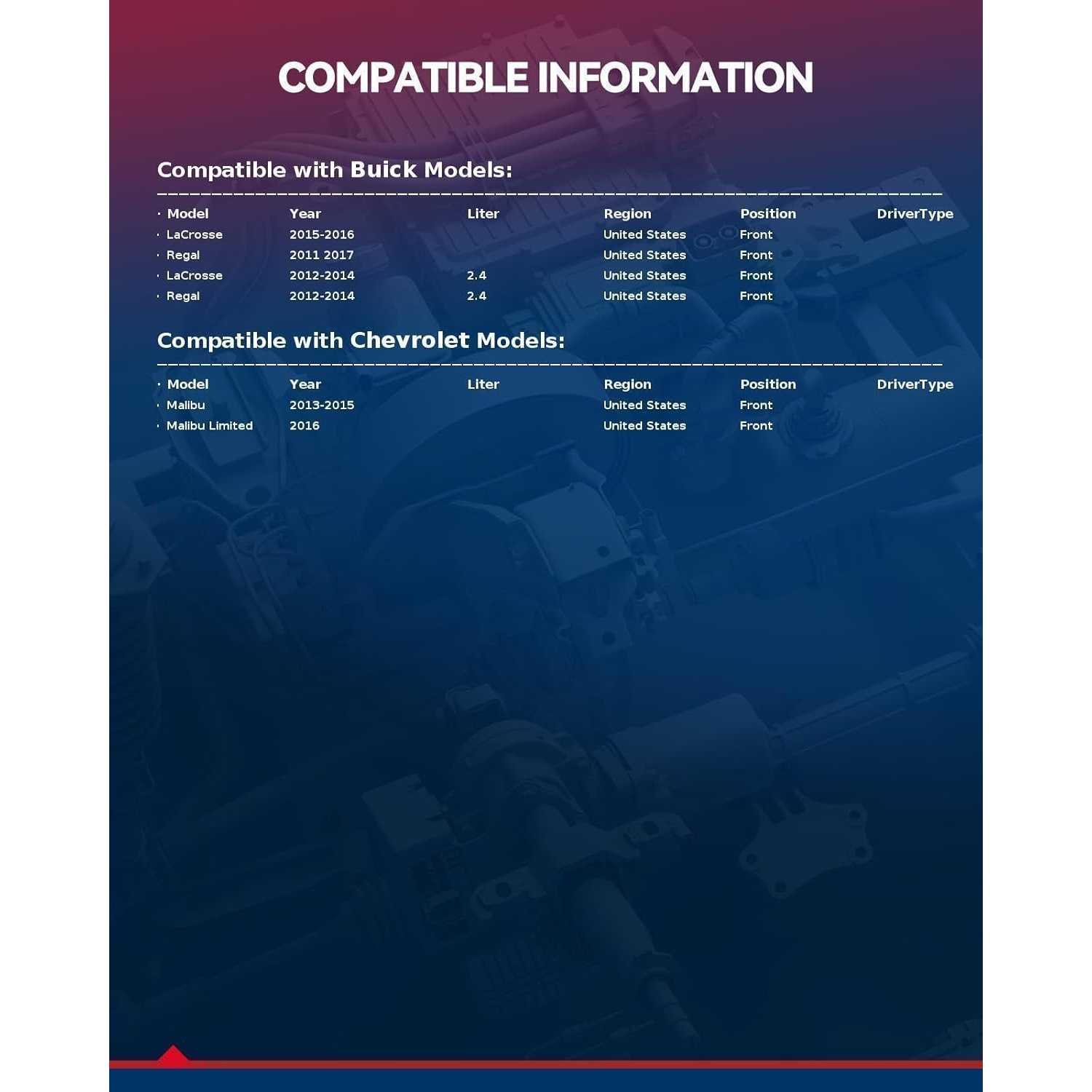 2013-2015 Malibu/2016 Malibu Limited Front Drilled and Slotted Ceramic Brake Pad & Rotor Kit 2