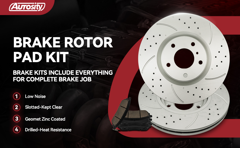 Drilled Brakes Rotors 