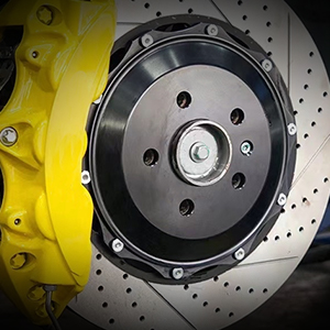 Drilled brake rotors