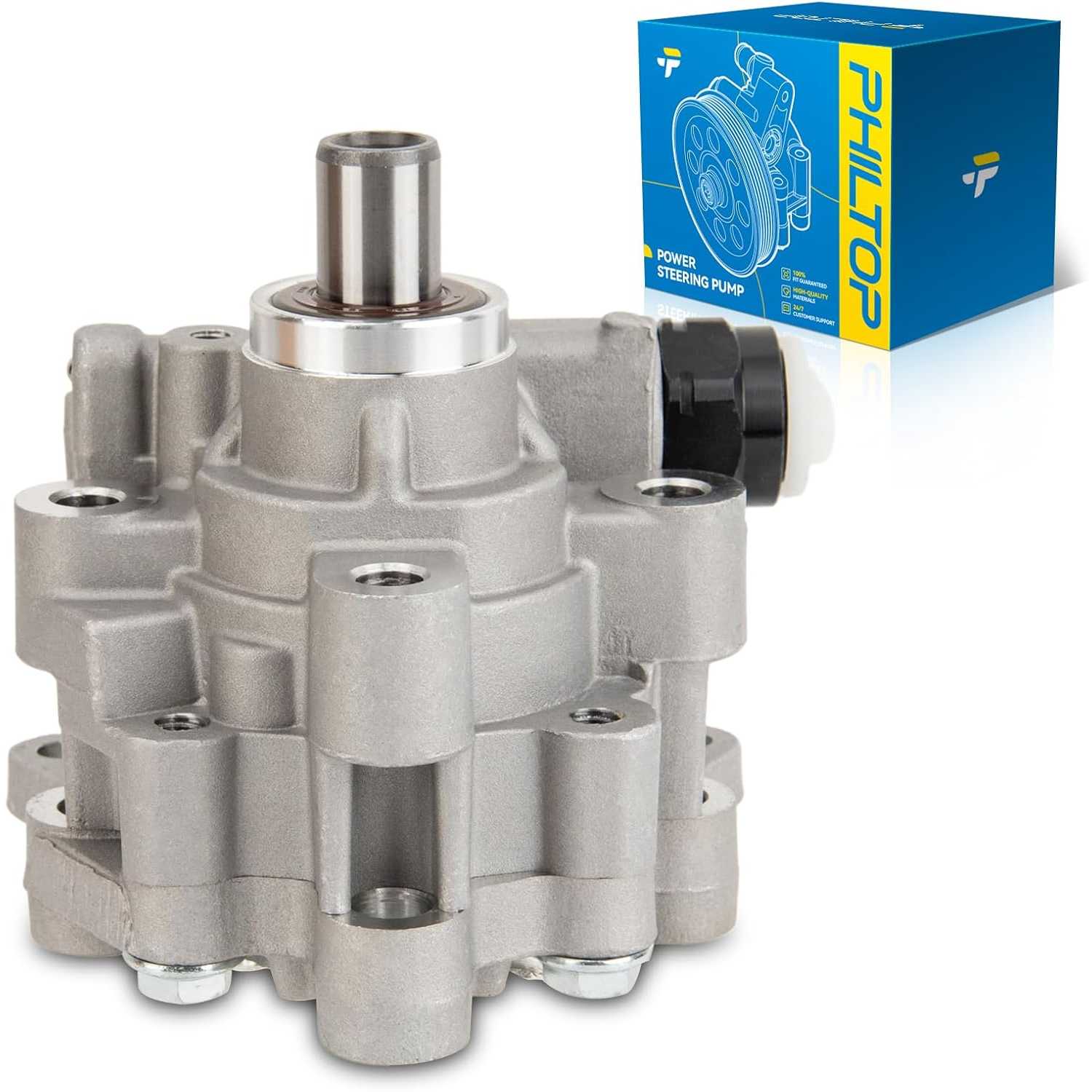 PHILTOP 201035 Power Steering Pump Fit For 2011-2012 1500 5.7L