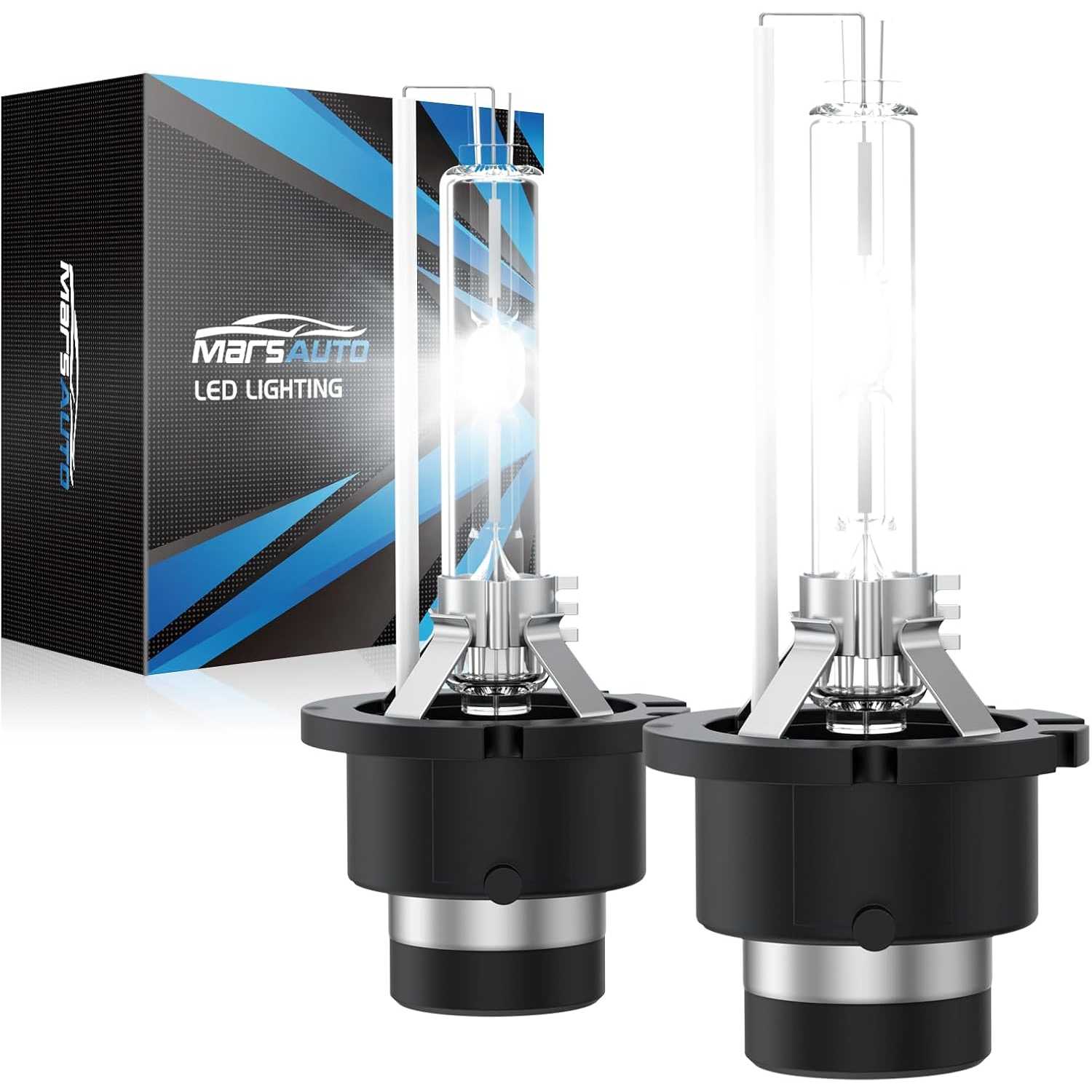 Marsauto® D2S/D2R 6000K Cool White 7600LM 70W Xenon HID Headlight Bulbs IP68 2Pcs