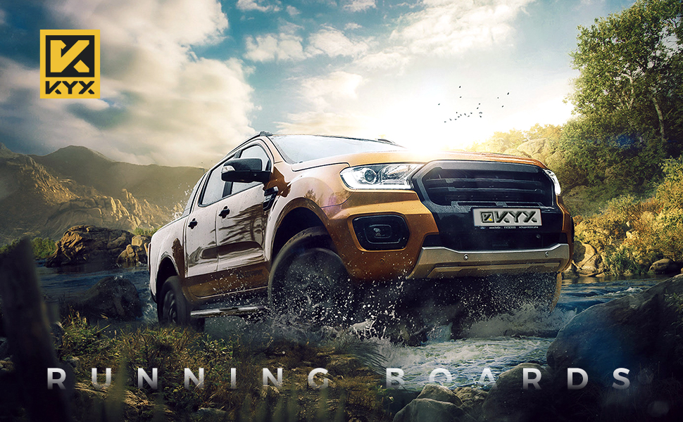 KYX RUNNING BOARDS 