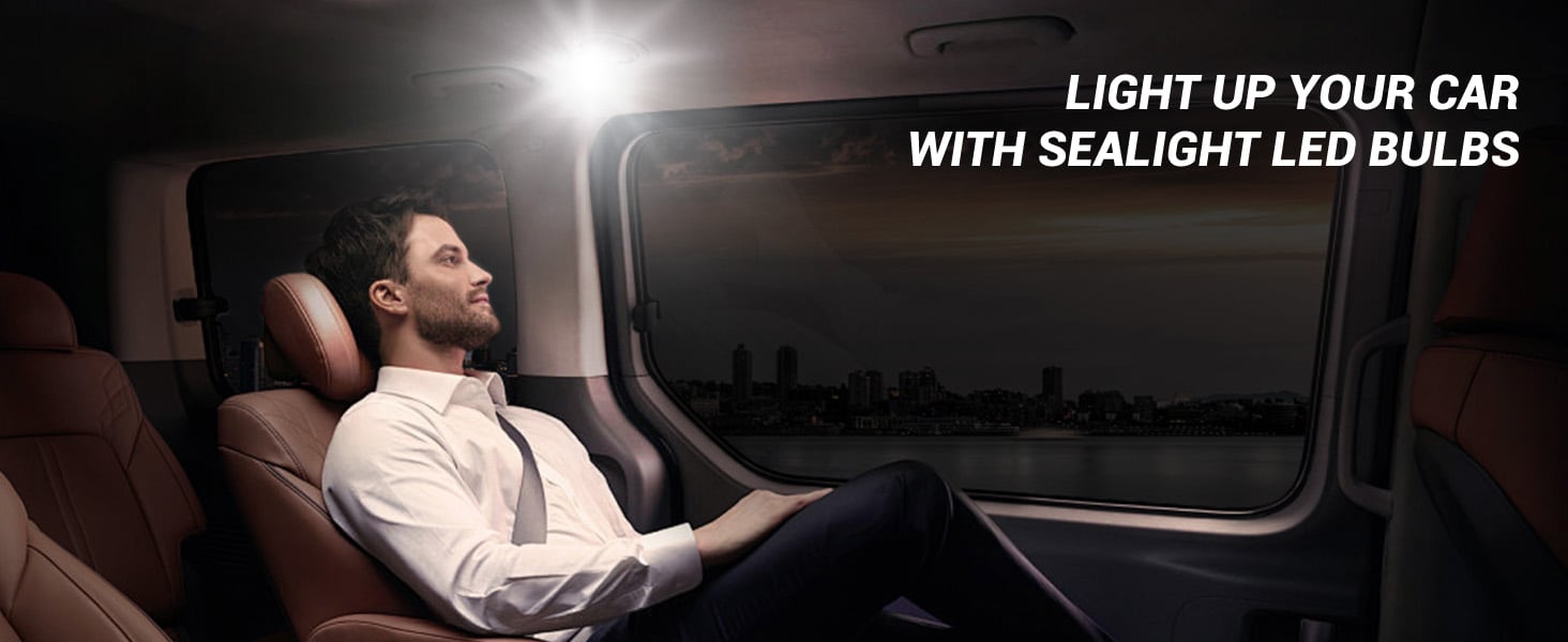 sealight 194 led bulb 168 T10 led light bulb license plate bulb W5W 2825 Dome Map Door Courtesy