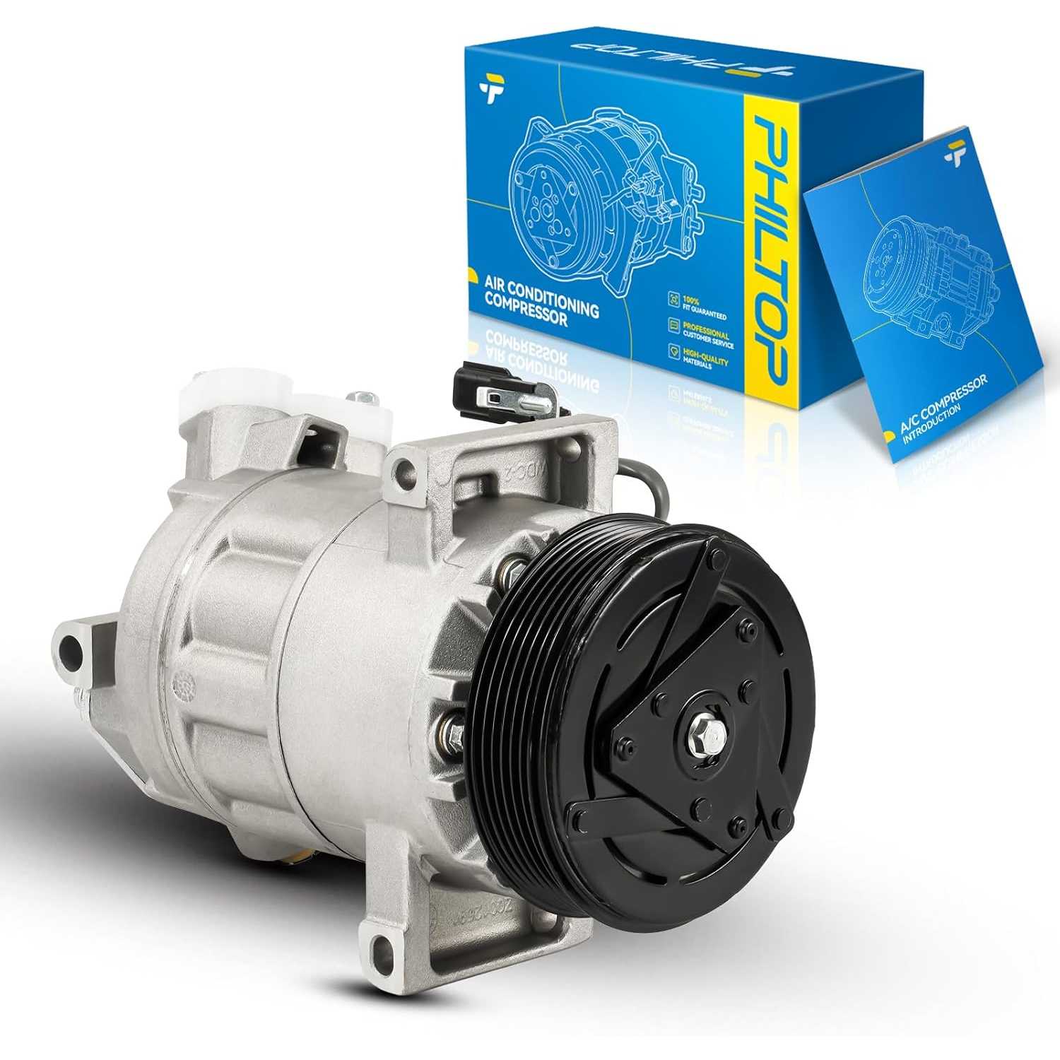 PHILTOP 98585 AC Compressor for Sentra 2013 2014 2015 2016 2017 2018 2019, #471-7063, 98585, 7512409, 639607, 4717063, CO29072Z
